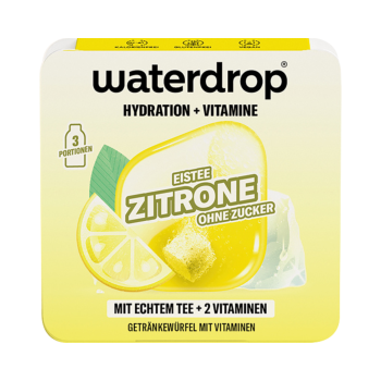 waterdrop Microdrink Hydration & Vitamine Brausewürfel, Zitrone, 6,3g Produktbild, Vorderseite der Verpackung